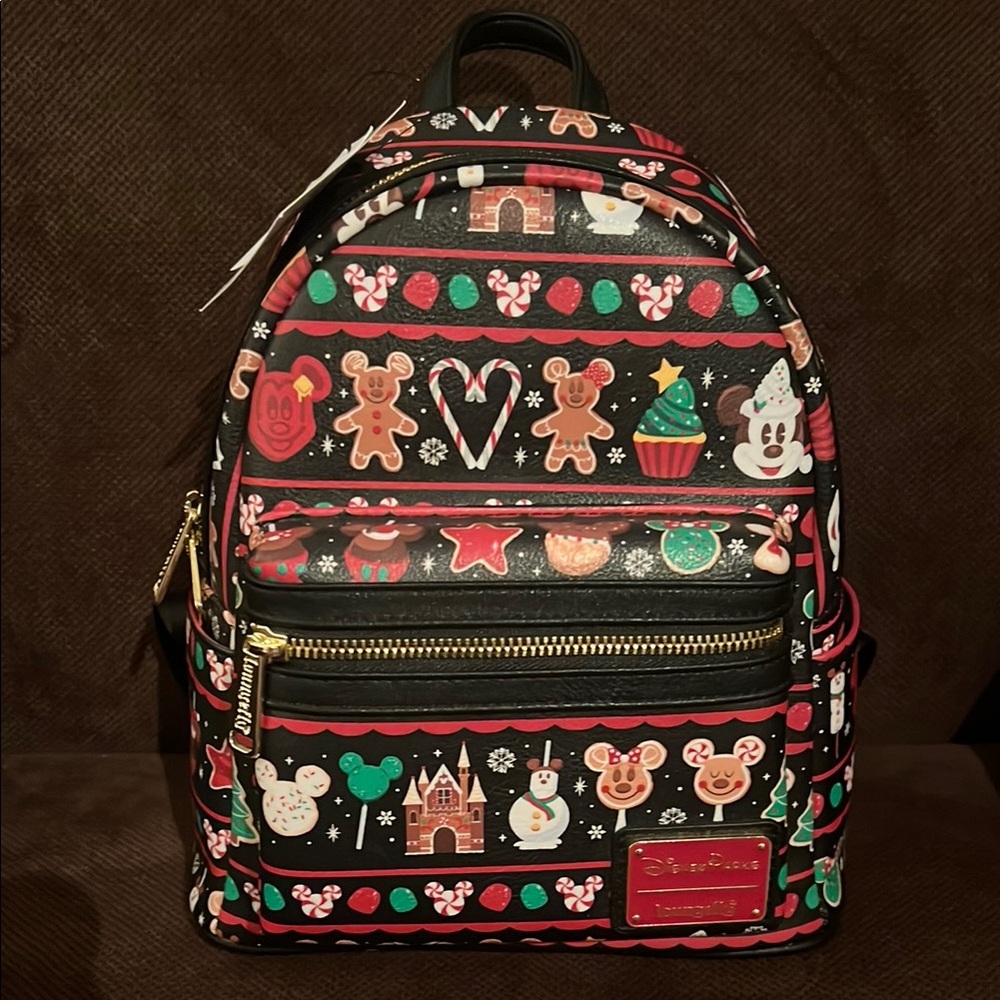 Loungefly Disney Holiday Backpack